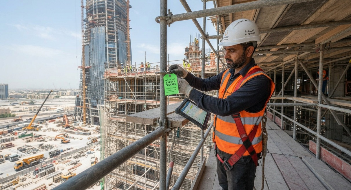 Scaffolding Inspection & Tagging by Al Qimah